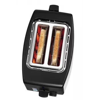 WMF Bueno 0414110011 7 2 δίσκος(-οι) 800 W μαύρο, ασημί