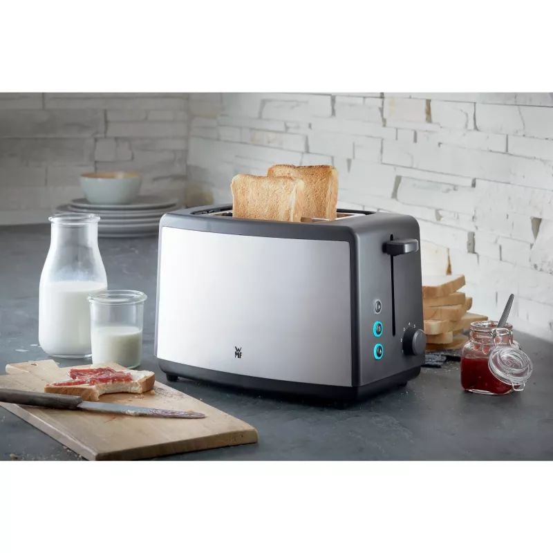 WMF Bueno 0414110011 7 2 δίσκος(-οι) 800 W μαύρο, ασημί