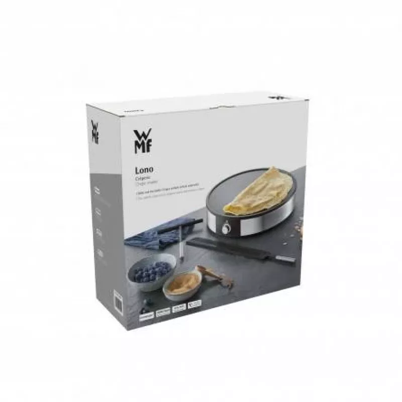 WMF Lono Crêperie μηχανή κρέπας 1 κρέπα(-ες) 1600 W μαύρο, ασημί