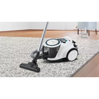 Bosch Serie 6 BGC41LSIL ηλεκτρική σκούπα 2,4 L σκούπα δαπέδου στεγνή 600 W χωρίς σακούλα