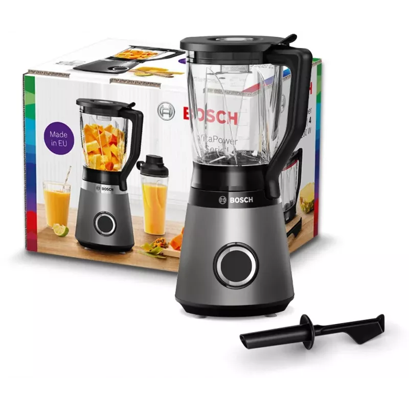 Bosch MMB6172SN μπλέντερ 1,5 L επιτραπέζιο μίξερ 1200 W μαύρο, ανοξείδωτο ατσάλι