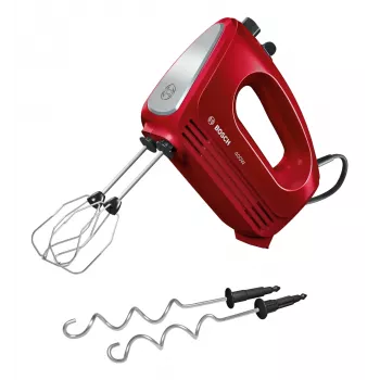 Bosch CleverMixx μίξερ χειρός 400 W κόκκινο, ανοξείδωτο ατσάλι
