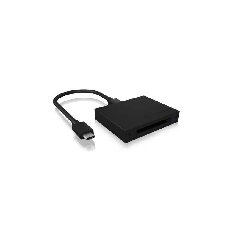 ICY BOX IB-CR402-C31 αναγνώστης καρτών USB 3.1 (Gen 2) Type-C™ μαύρο