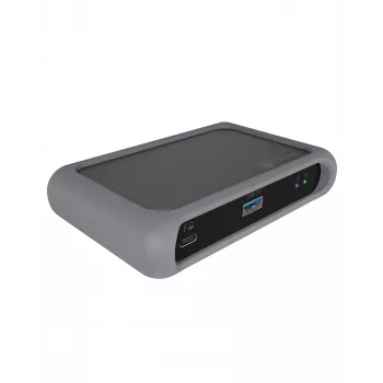 ICY BOX IB-HUB801-TB4 Thunderbolt 4 40000 Mbit/s ανθρακί, μαύρο