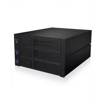 ICY BOX IB-573SSK-12G 8,89 cm (3,5 ίντσες) backplane μαύρο