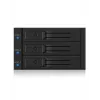 ICY BOX IB-573SSK-12G 8,89 cm (3,5 ίντσες) backplane μαύρο