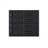 ICY BOX IB-574SSK-12G 8,89 cm (3,5 ίντσες) backplane μαύρο