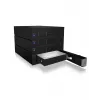 ICY BOX IB-574SSK-12G 8,89 cm (3,5 ίντσες) backplane μαύρο