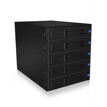 ICY BOX IB-575SSK-12G 8,89 cm (3,5 ίντσες) backplane μαύρο