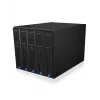ICY BOX IB-575SSK-12G 8,89 cm (3,5 ίντσες) backplane μαύρο