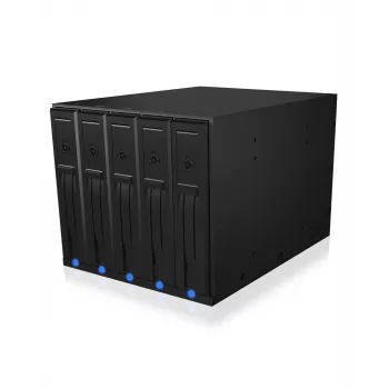 ICY BOX IB-575SSK-12G 8,89 cm (3,5 ίντσες) backplane μαύρο