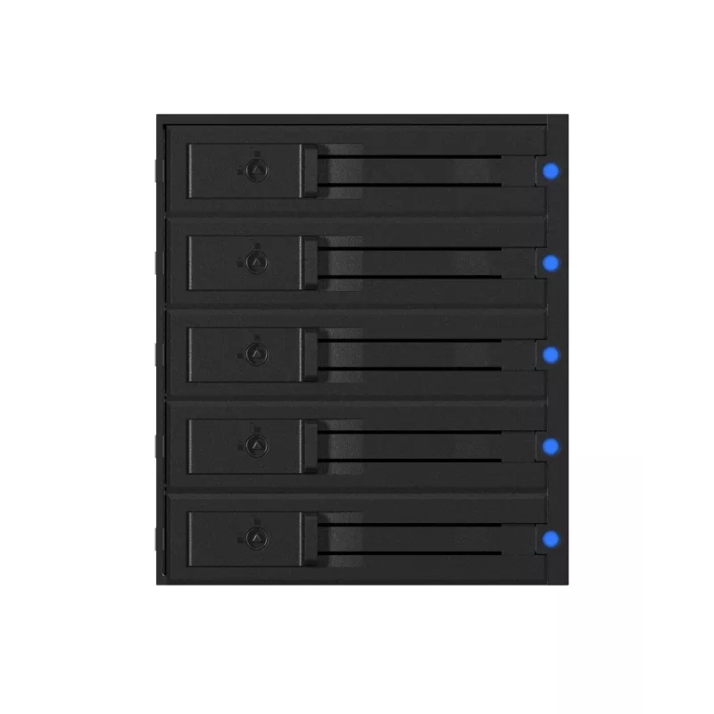 ICY BOX IB-575SSK-12G 8,89 cm (3,5 ίντσες) backplane μαύρο