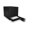 ICY BOX IB-575SSK-12G 8,89 cm (3,5 ίντσες) backplane μαύρο