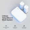 Linksys Velop Micro 6 Mesh System – Dual-Band WiFi 6 AX3000 (συσκευασία 3 τεμ.)