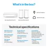 Linksys Velop Micro 6 Mesh System – Dual-Band WiFi 6 AX3000 (συσκευασία 3 τεμ.)