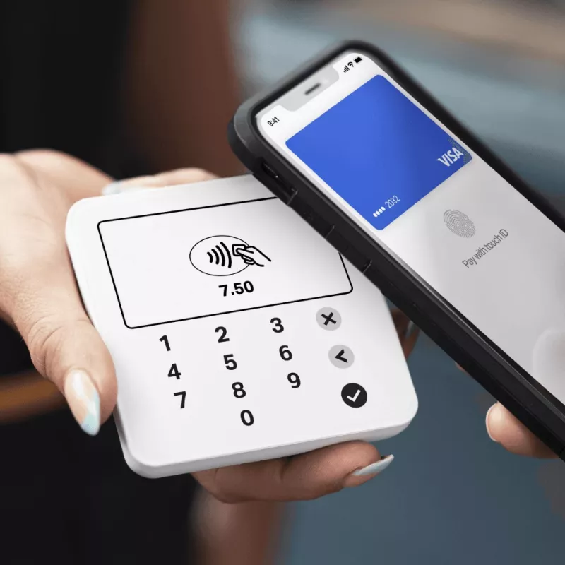 SumUp Solo Lite έξυπνος αναγνώστης καρτών μπαταρία Bluetooth λευκό