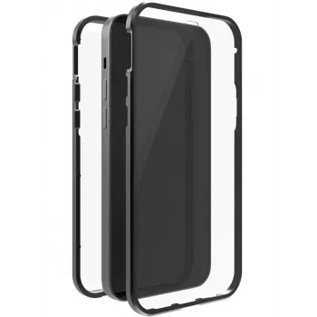 Hama 360° Glas θήκη κινητού 15,5 cm (6,1 ίντσες) θήκη μαύρο, διαφανές