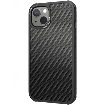 Hama Robust Real Carbon θήκη κινητού 15,5 cm (6,1 ίντσες) κάλυμμα μαύρο