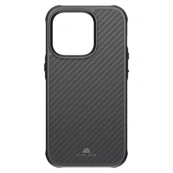 Hama Robust Carbon Θήκη κινητού 15,5 cm (6,1 inch) με καπάκι μαύρο