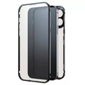 Hama 360° Glas Θήκη κινητού Κάλυμμα Μαύρο για iPhone 15 Pro Max 6,7 ίντσες