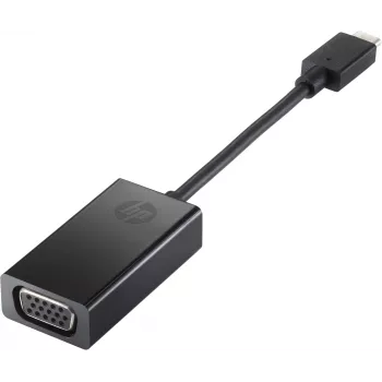 HP Προσαρμογέας USB-C σε VGA, Μαύρο, Κίνα, Windows 10, Windows 11, ChromeOS, Business, 0 - 40 °C