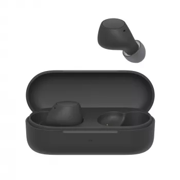 Headset Sony WF-C510 In-Ear True Wireless Ακουστικά, Bluetooth 5.3, IPX4, 6 mm Driver, 22 h Μπαταρία (με θήκη φόρτισης) — Μαύρο