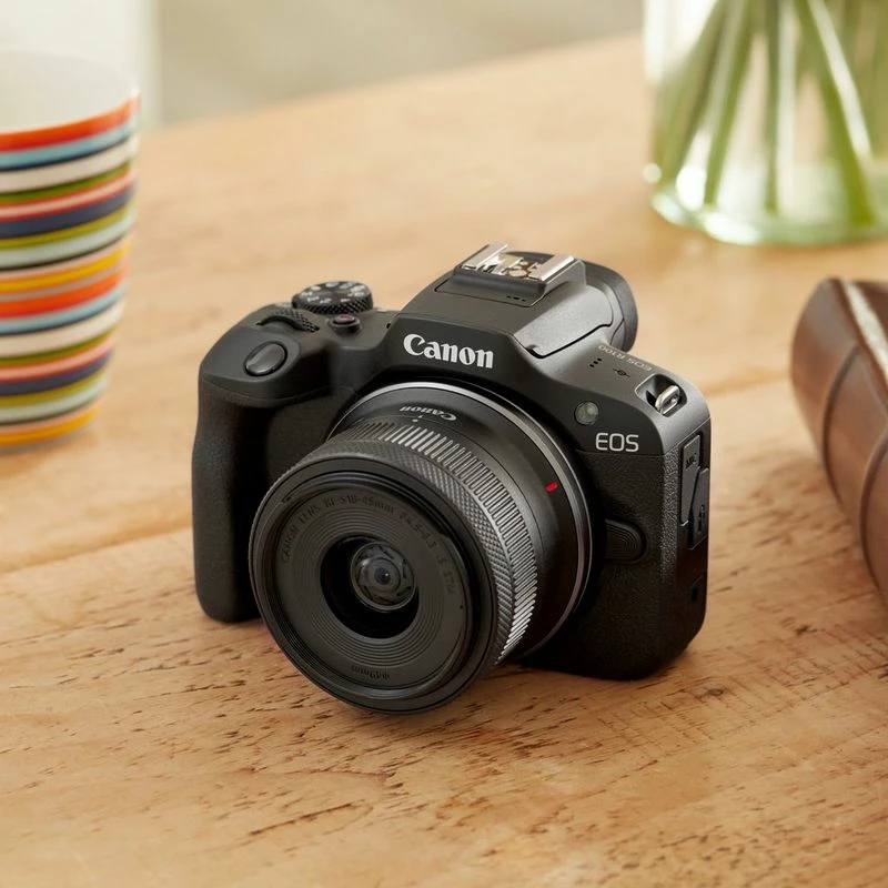 Σώμα mirrorless κάμερας Canon EOS R100, 24.1 MP CMOS, 6000×4000, 4K, Μαύρο
