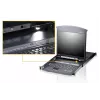 ATEN KL1508AN Κονσόλα rack 48,3 cm (19 inch) Μαύρο 1U