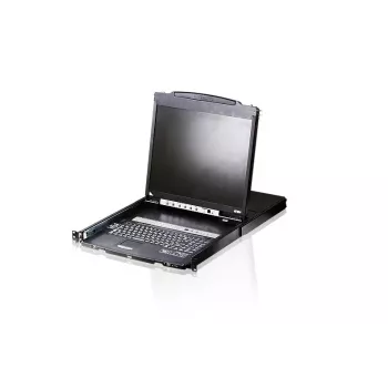 ATEN CL5808N Κονσόλα rack 48,3 cm (19 inch) Μαύρο 1U