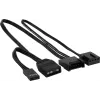 Aerocool ASTRO12 Ανεμιστήρας PC 12cm LED RGB Αντιδόνηση 6 Pins Μαύρο