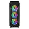 Aerocool AEROONEDUOWHV1 Gaming ATX θήκη 4xARGB ανεμιστήρες λευκό