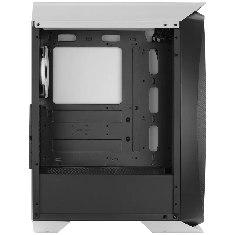 Aerocool AEROONEDUOWHV1 Gaming ATX θήκη 4xARGB ανεμιστήρες λευκό