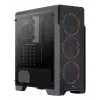 Aerocool Ore Tempered Glass Midi Tower μαύρο