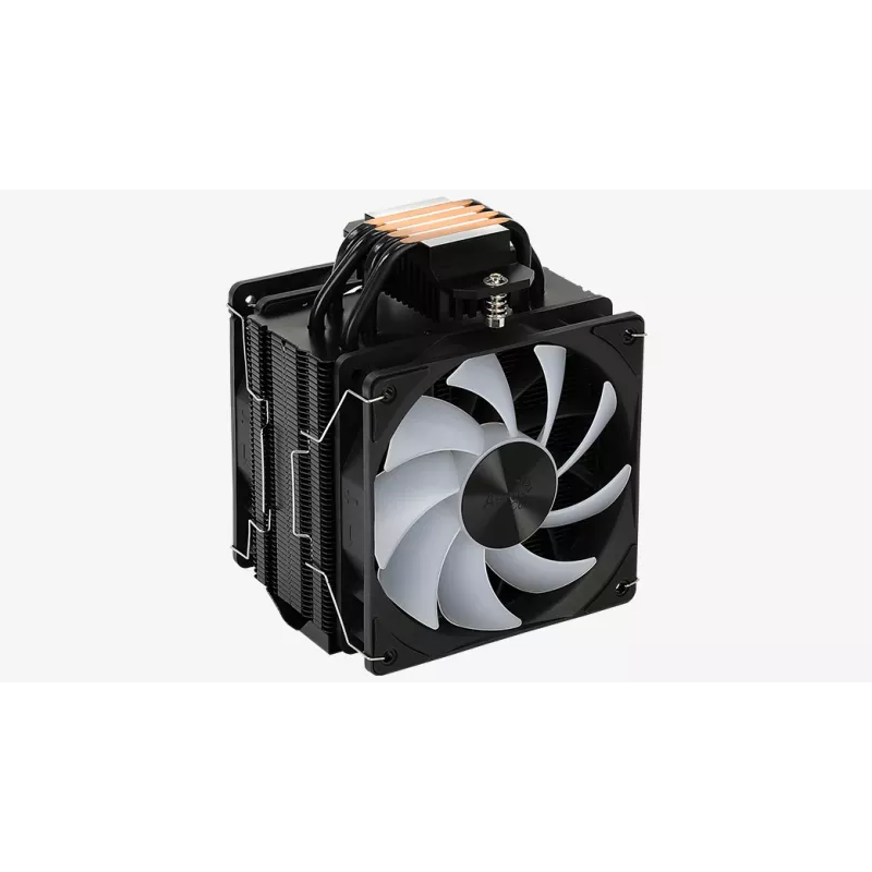 Aerocool Rime 4 Dual ψύκτρα επεξεργαστή αέρα 12 cm μαύρο 1 τεμ.