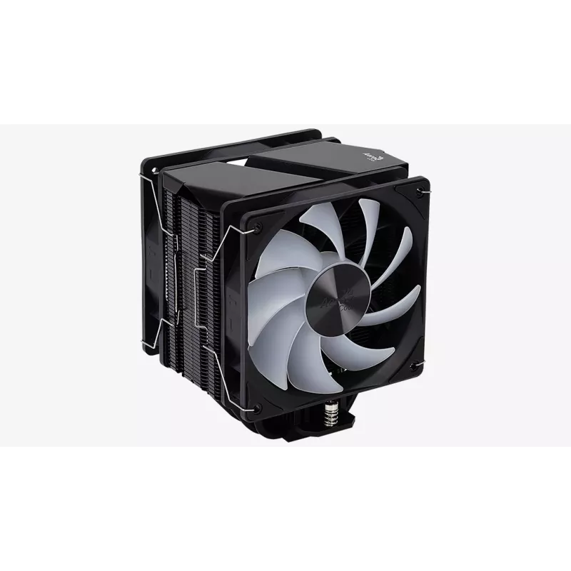 Aerocool Rime 4 Dual ψύκτρα επεξεργαστή αέρα 12 cm μαύρο 1 τεμ.