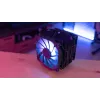 Aerocool Rime 4 Dual ψύκτρα επεξεργαστή αέρα 12 cm μαύρο 1 τεμ.