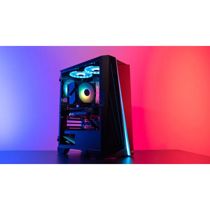 Aerocool Rime 4 Dual ψύκτρα επεξεργαστή αέρα 12 cm μαύρο 1 τεμ.