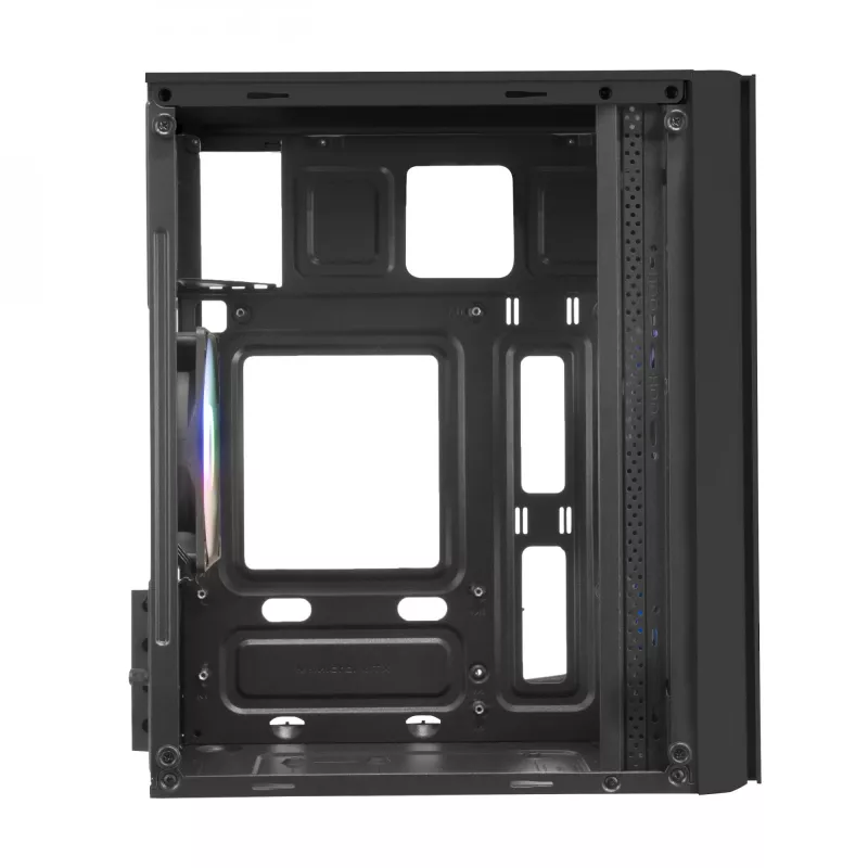 Mars Gaming MC300 Micro ATX Tempered Glass θήκη PC 3xFRGB ανεμιστήρες μαύρο