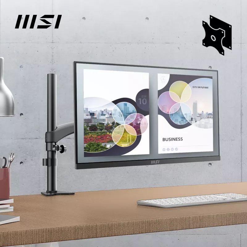 MSI Pro MP2412 οθόνη υπολογιστή 60,5 cm (23,8 ίντσες) 1920 x 1080 Pixel Full HD LCD μαύρη