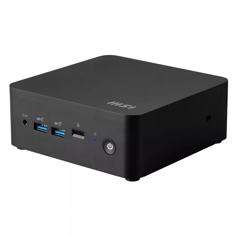 MSI Cubi NUC 1MG-023DE Intel Core 3 100U 8 GB DDR5-SDRAM 256 GB SSD Windows 11 Pro Mini-PC μαύρο