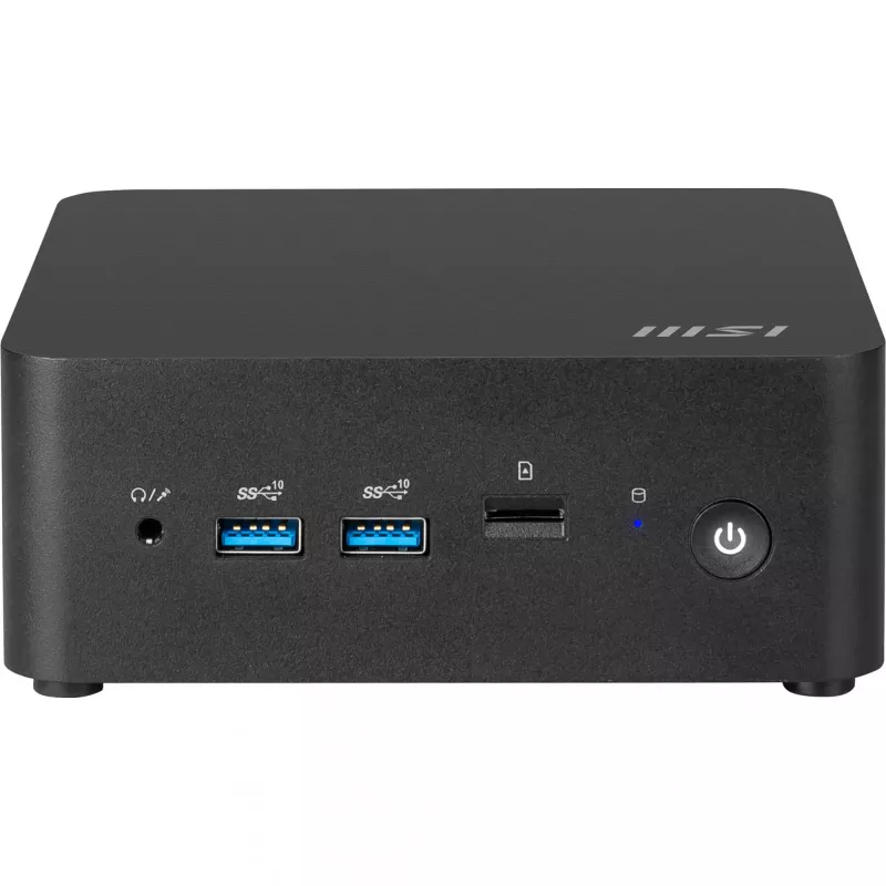 MSI Cubi NUC 13MQG-065BEU 0,84L-PC Μαύρο i7-1365U Intel SoC