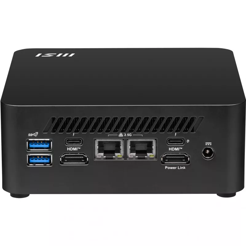 MSI Cubi NUC 13MQG-065BEU 0,84L-PC Μαύρο i7-1365U Intel SoC