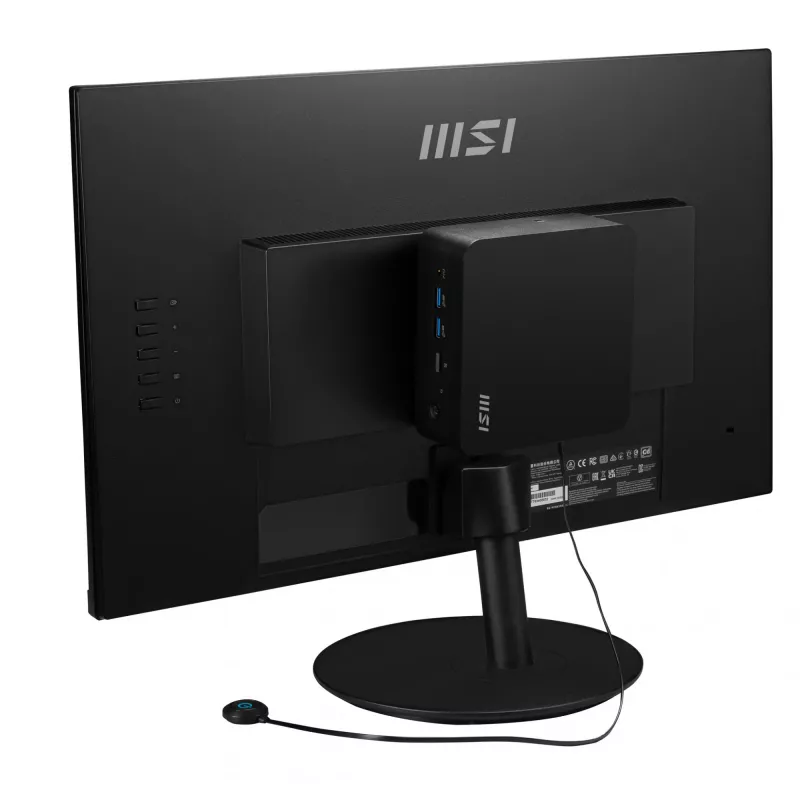 MSI Cubi NUC 13MQG-065BEU 0,84L-PC Μαύρο i7-1365U Intel SoC