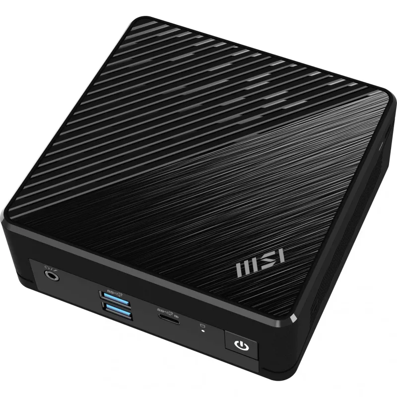 MSI Cubi N ADL S-225BEU Barebone Mini-PC, Intel Celeron N100, χωρίς OS, χωρίς HDD