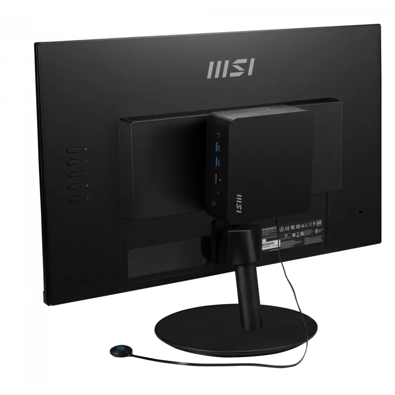 MSI CUBI NUC 1MG-244BEU PC/Workstation Barebone 0,84-L-PC Μαύρο 100U Intel SoC
