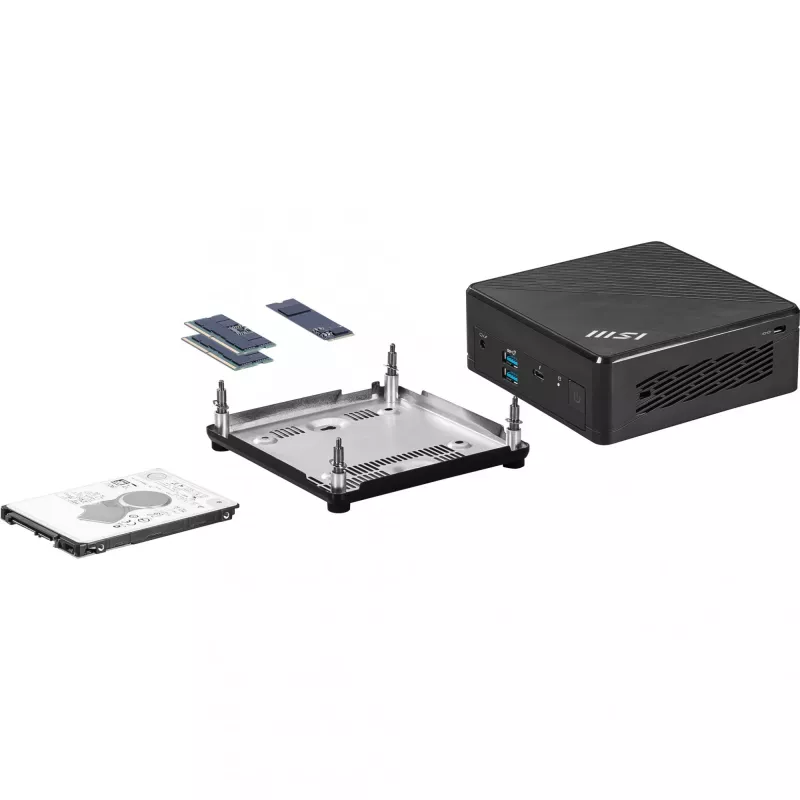 MSI Cubi 5 1M-495EU Intel Core 7 150U 16 GB DDR5-SDRAM 1 TB SSD Windows 11 Pro Mini PC Μαύρο