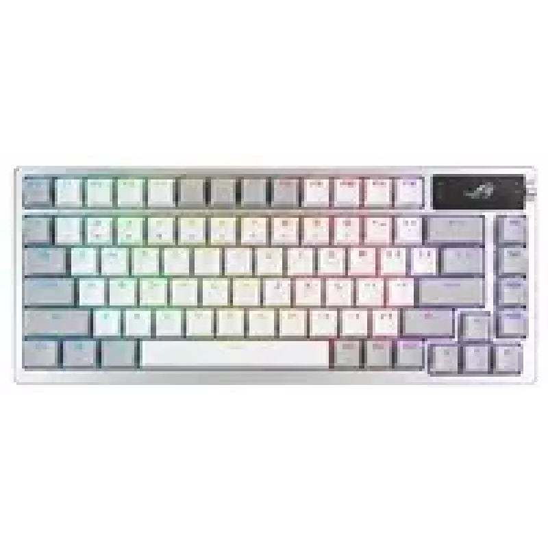 ASUS ROG Azoth Πληκτρολόγιο Gaming USB + RF Wireless + Bluetooth Λευκό