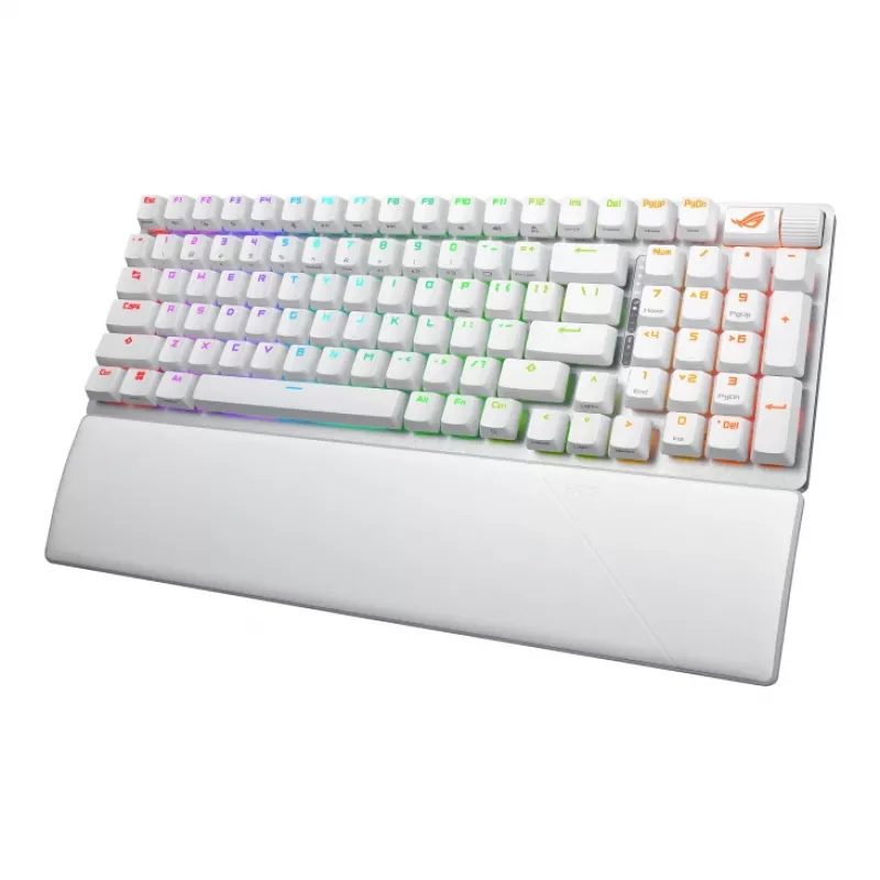 ASUS ROG Strix Scope II 96 Wireless Πληκτρολόγιο Gaming USB + RF Wireless + Bluetooth Λευκό