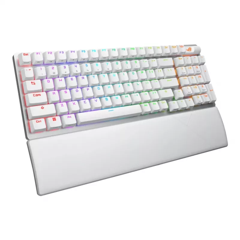 ASUS ROG Strix Scope II 96 Wireless Πληκτρολόγιο Gaming USB + RF Wireless + Bluetooth Λευκό