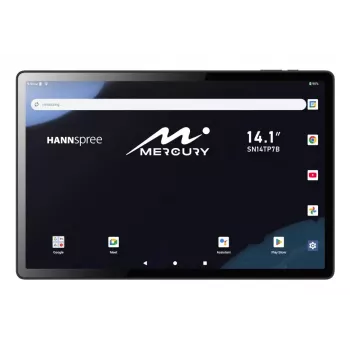 Hannspree Mercury Mediatek LTE 128 GB 35,8 cm (14,1 ίντσες) 6 GB Wi-Fi 5 (802.11ac) Android 15 Μαύρο